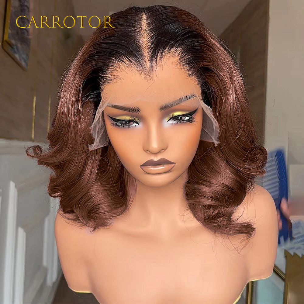 Lace Front Wigs - Lagos Hairline Perücke 1b4 Ombre gefärbt