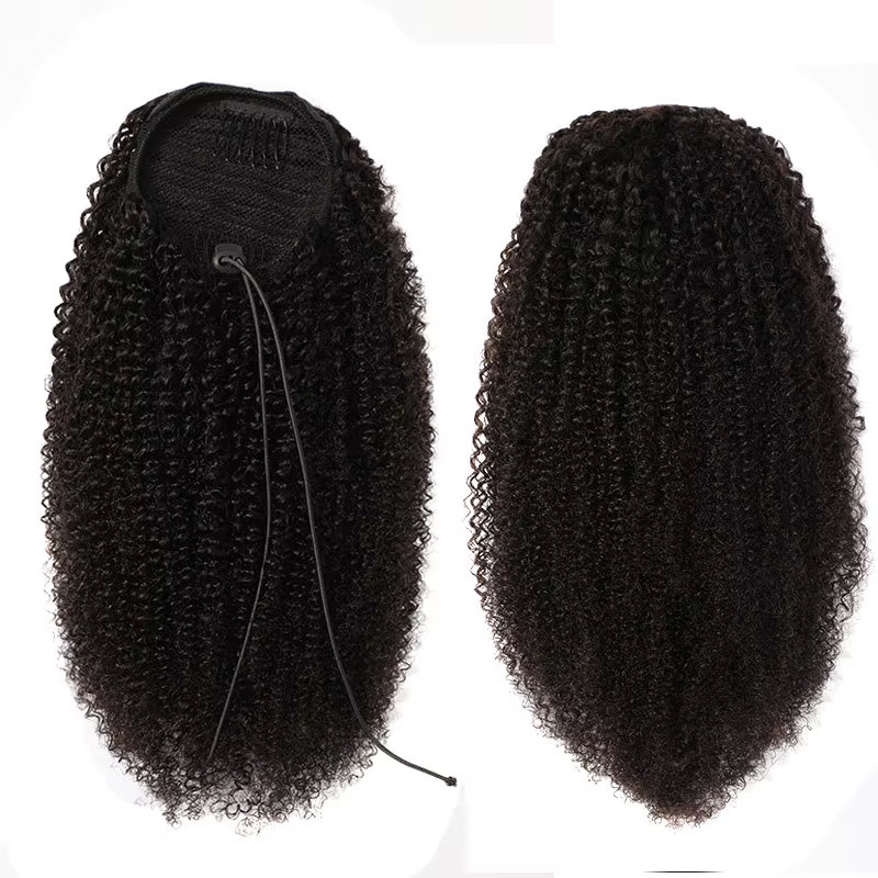 Kordelzug-Pferdeschwanz-Verlän – Seamless Clip In Hair Extensions Human Hair Bewertung und Preis