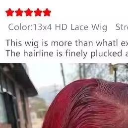 220 % Dichte, Burgunderrot 99J – Hd Lace Frontal Wig Human Hair Pre Plucked Bewertung und Preis
