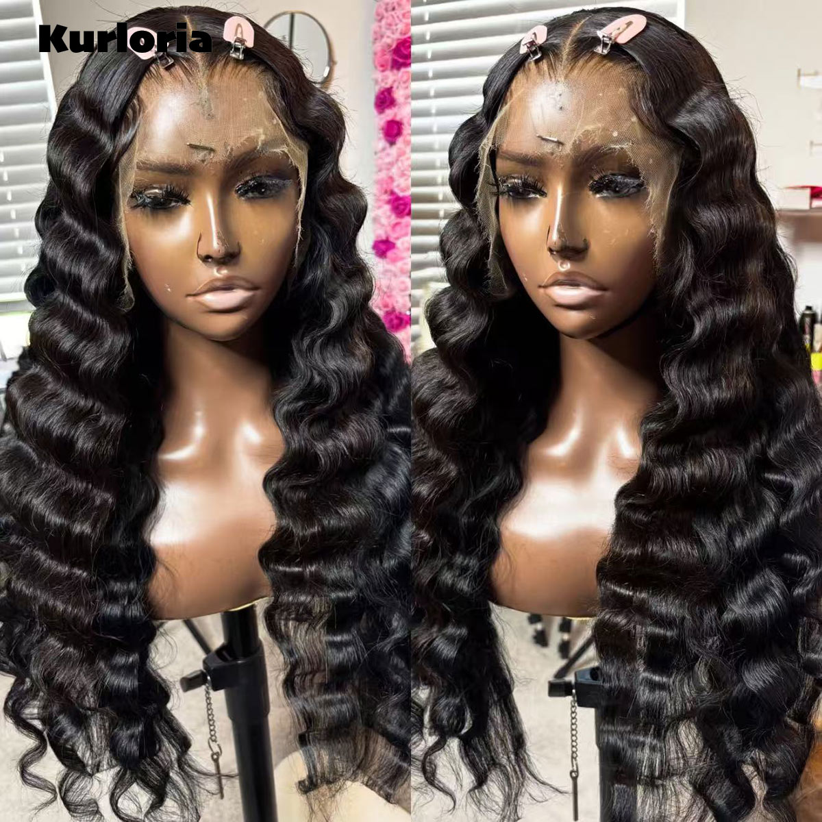 450 Dichte Deep Wave Perücke 1 – Glueless Wear And Go Human Hair Wig Bewertung und Preis