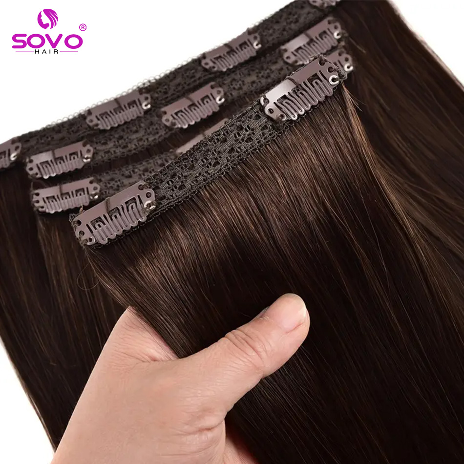 Clip-In-Haarverlängerungen, 10 – Seamless Clip In Hair Extensions Human Hair Bewertung und Preis