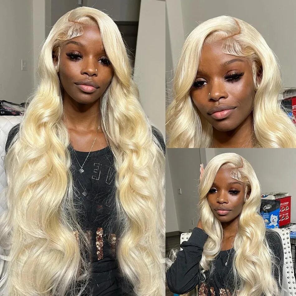 613 Blonde 13x6 HD Transparent – Hd Lace Frontal Wig Human Hair Pre Plucked Bewertung und Preis