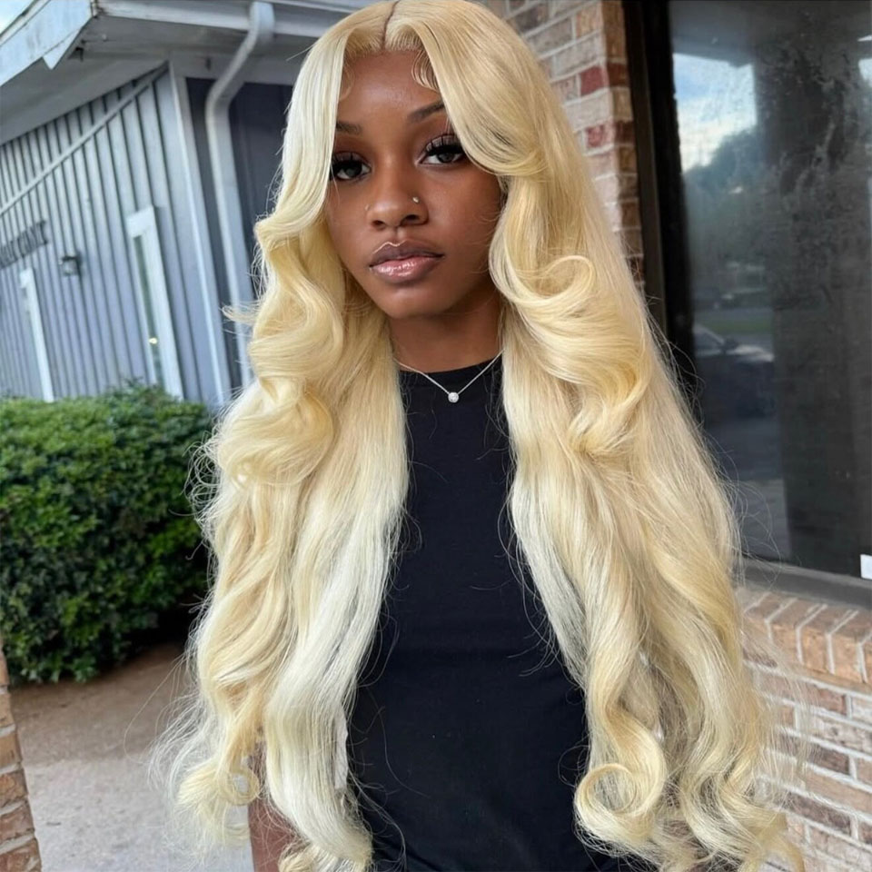 613 Blonde 13x6 HD Transparent – Hd Lace Frontal Wig Human Hair Pre Plucked Bewertung und Preis