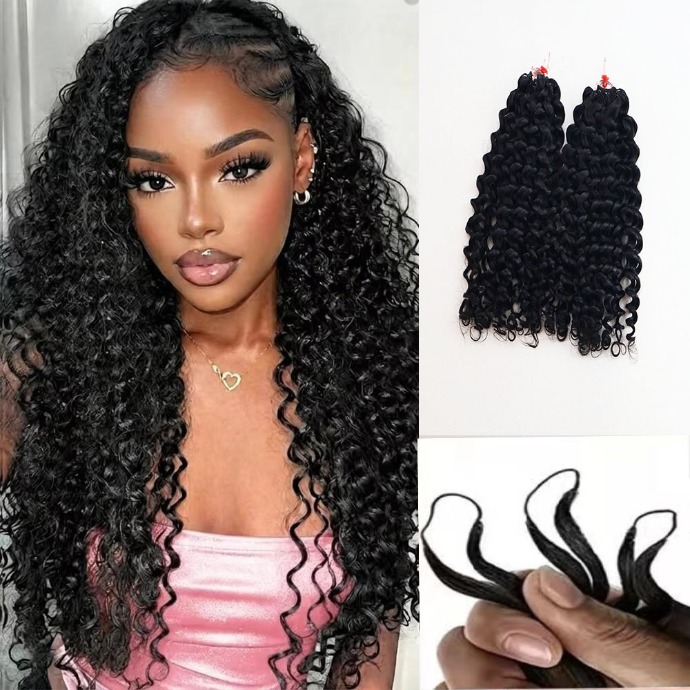 Lockige, federnde Echthaar-Bun – Hair Bundles Bewertung und Preis