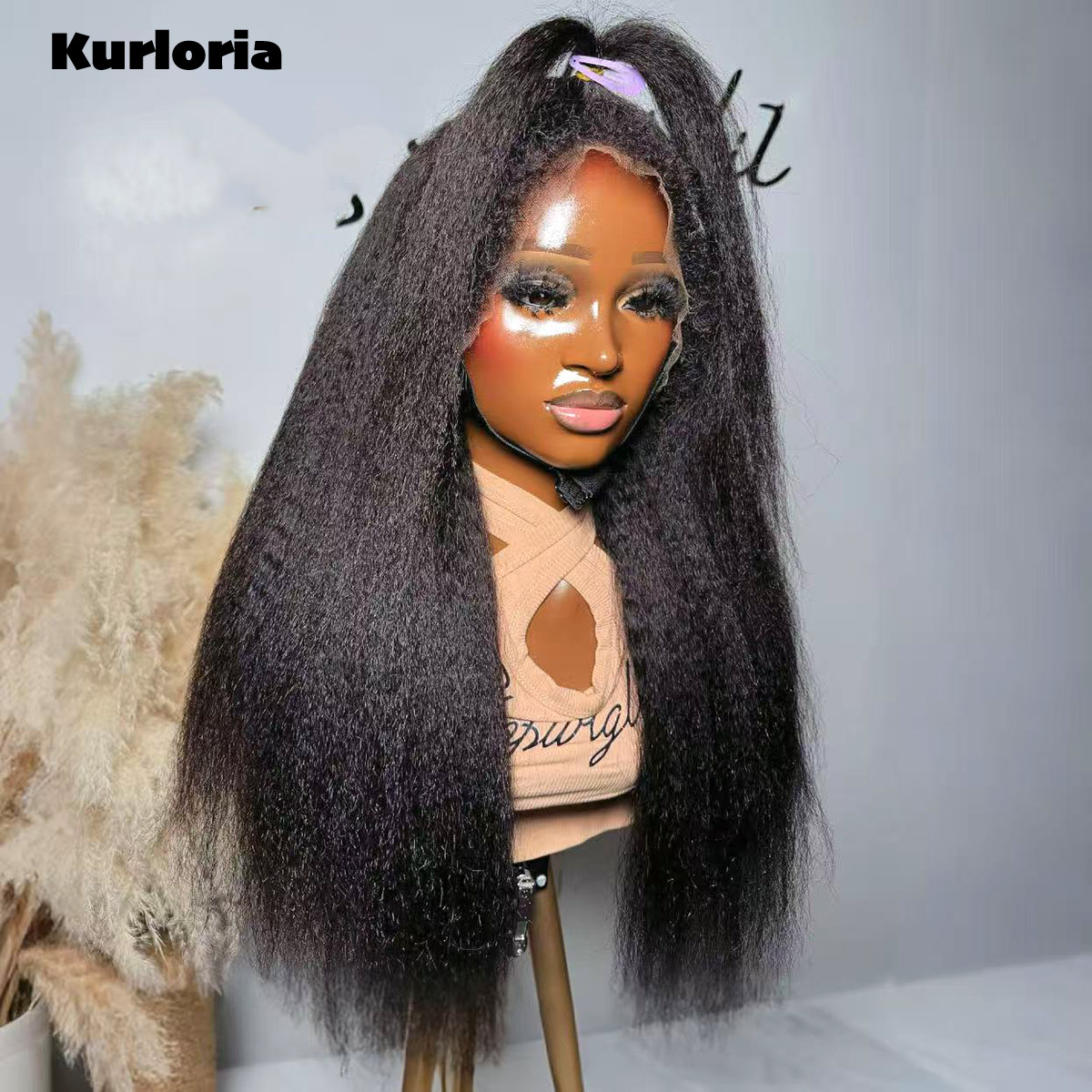 Natürliches Schwarz 400 Dichte – Glueless Wear And Go Human Hair Wig Bewertung und Preis