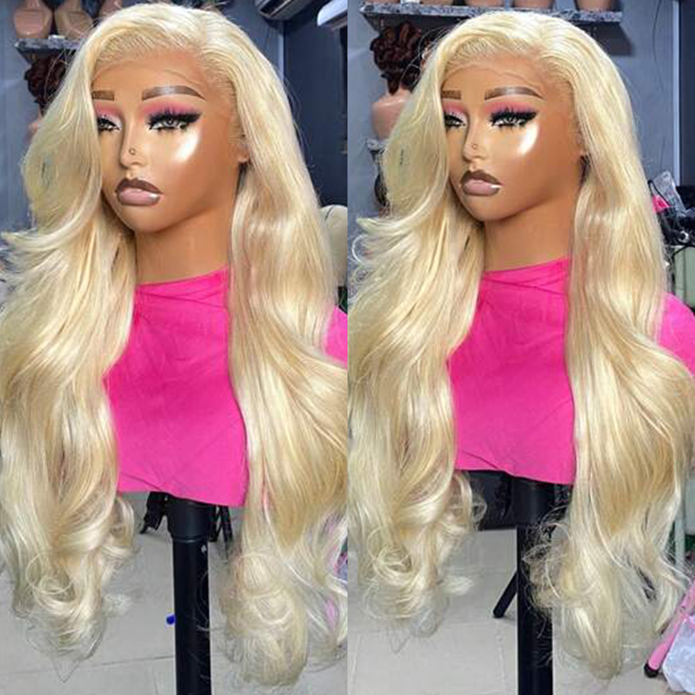 Unsichtbare Kordelzug-360-HD-S – 613 Blonde Body Wave Lace Front Wig Bewertung und Preis