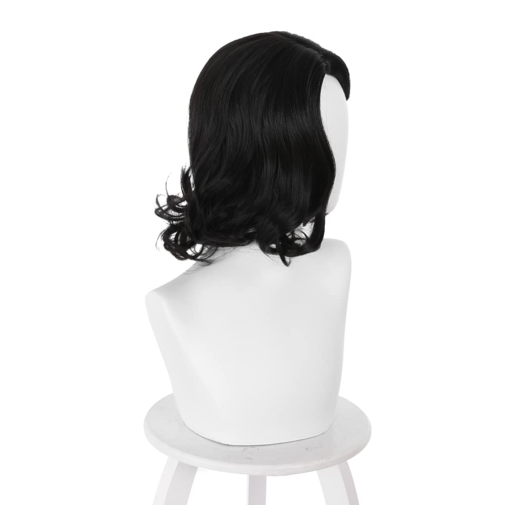 Schwarze kurze Bob-Perücke mit – Synthetic Braided Wigs For Black Women Bewertung und Preis